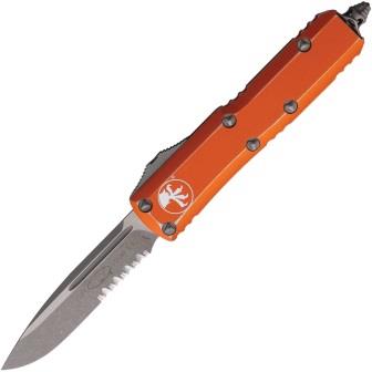 MCT23111DOR Microtech Automatic Pocket Knife UTX-85 S/E OTF Distressed